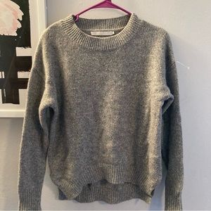 One Grey Day Cashmere Space Dye Sweater XS